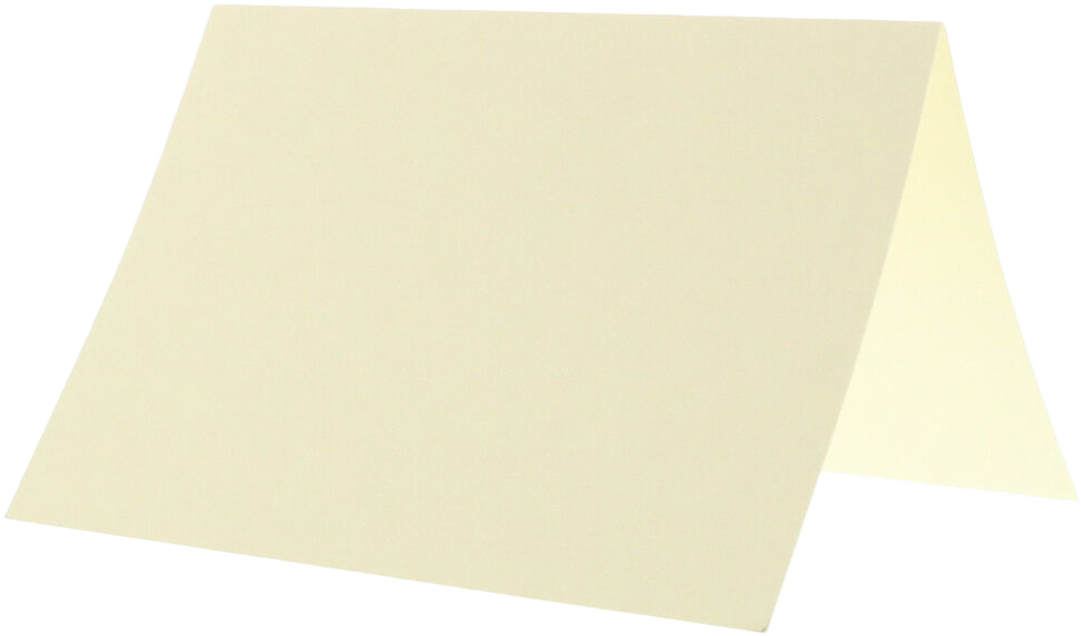 Ivory 65lb A1 Foldover Cards (3 1/2 x 4 7/8)