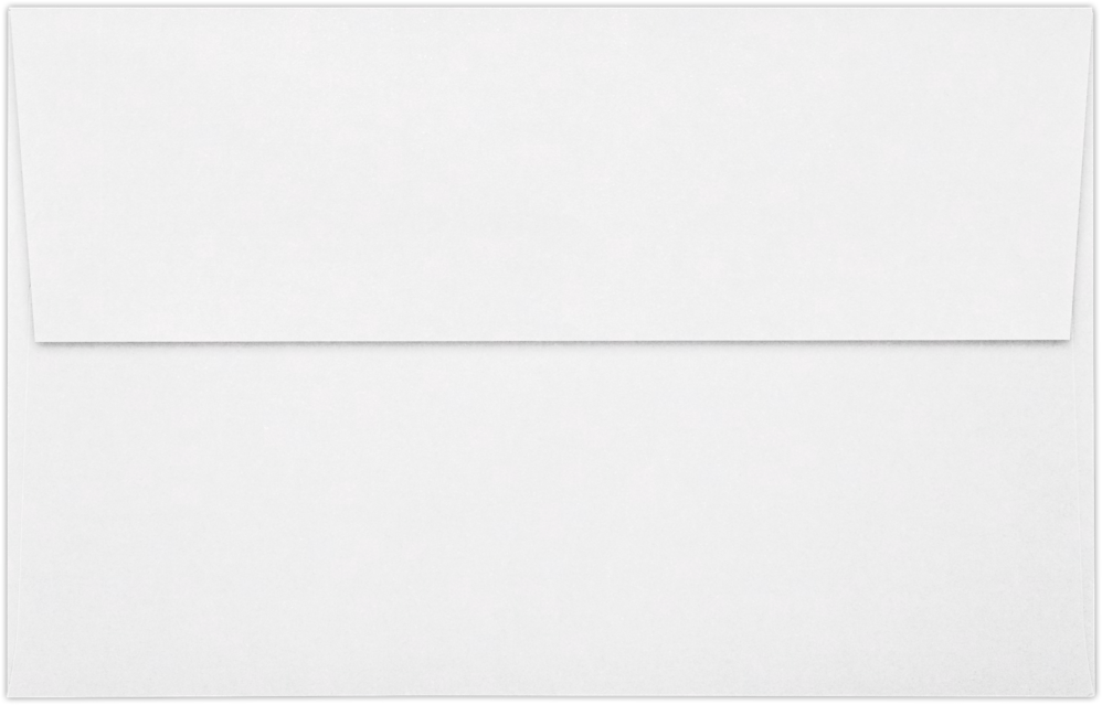 Premium White 32lb A10 Invitation Envelopes (6 x 9 1/2) with Peel & Seal