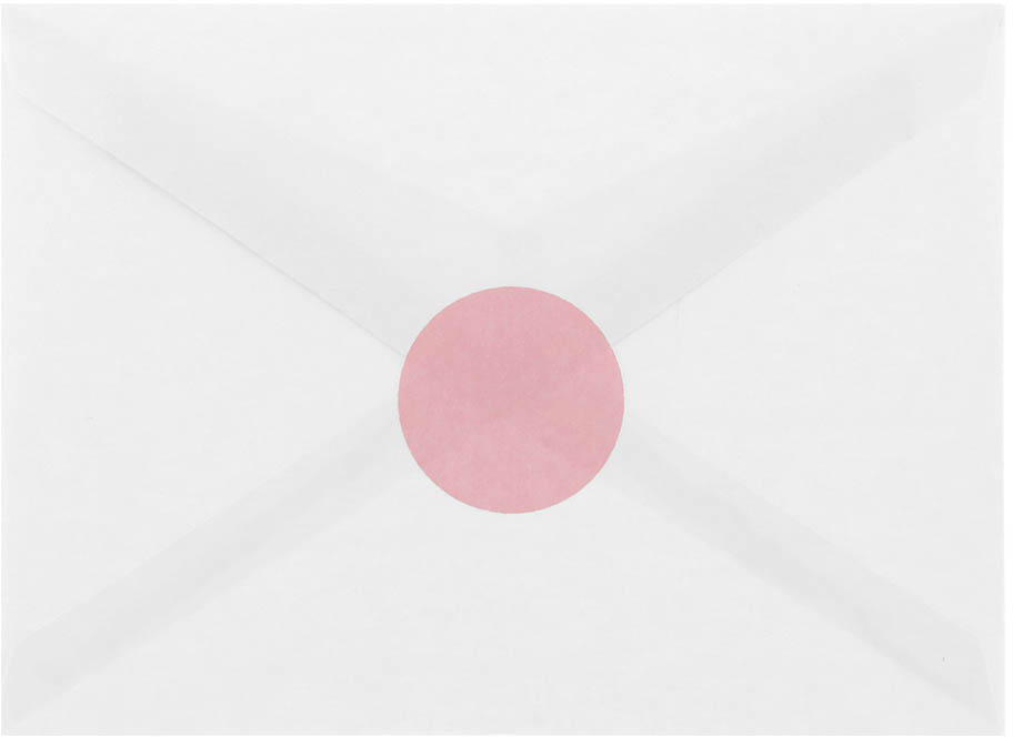 Baby Pink Medium 1 2/3 Inch Round Labels