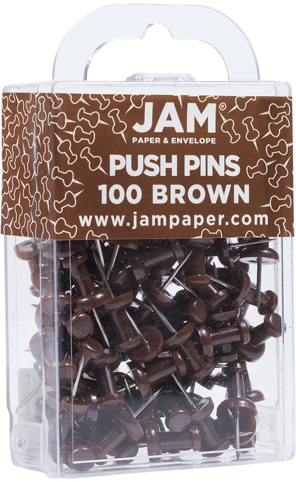 Chocolate Pushpins - 100 Pack
