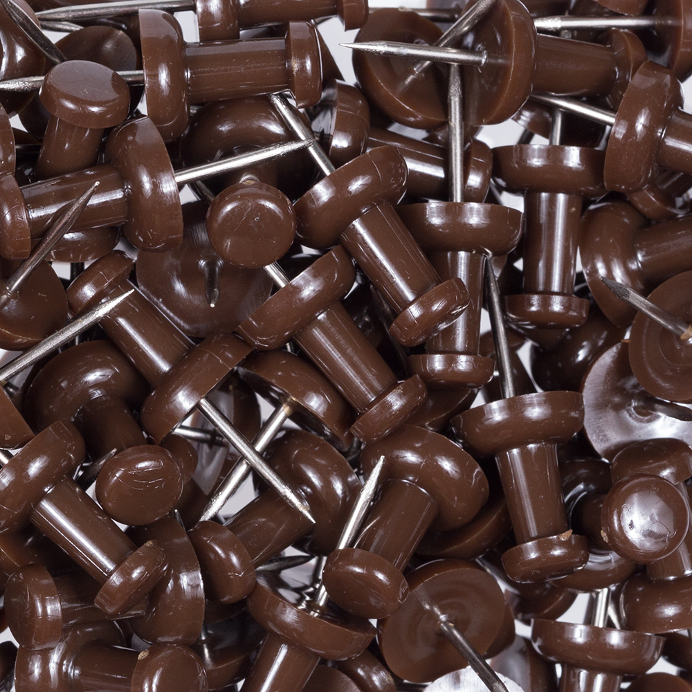 Chocolate Pushpins - 100 Pack