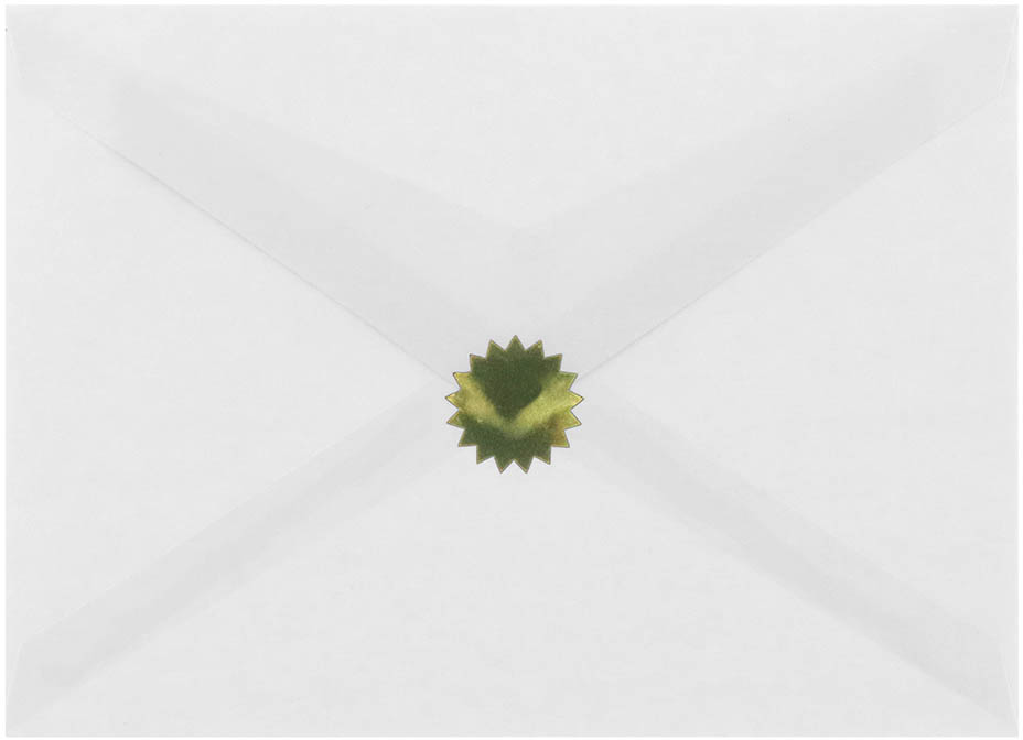 Gold Foil 3/4 Inch Roll of Wafer Seal Labels
