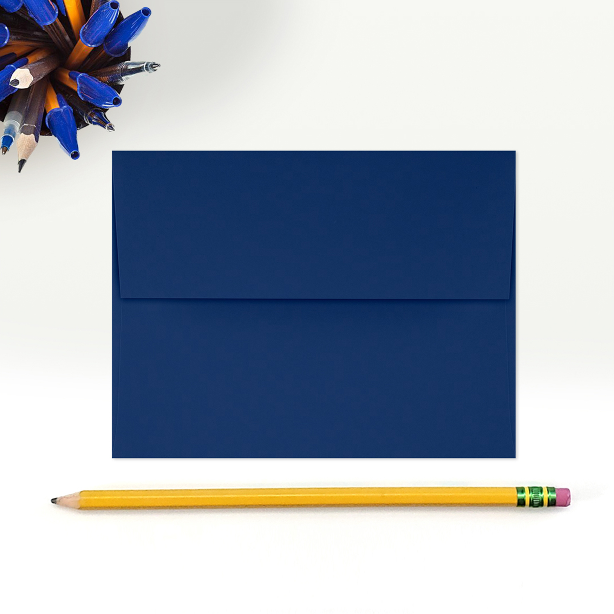 Navy Blue 32lb A2 Invitation Envelopes (4 3/8 x 5 3/4) with Peel & Seal