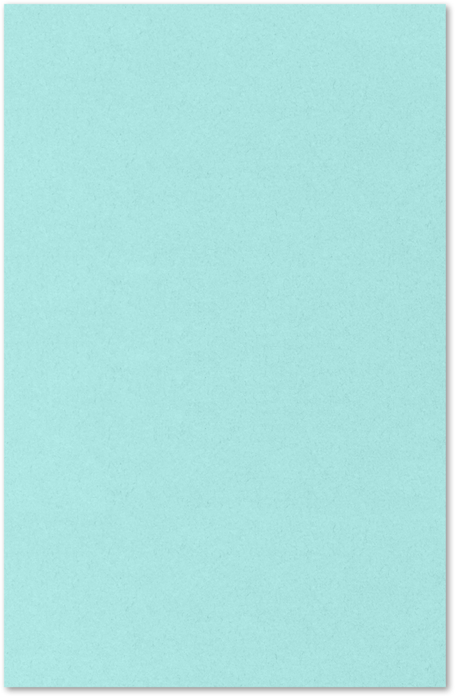11 x 17 Blank Notepad (50 Sheets/Pad) - Seafoam