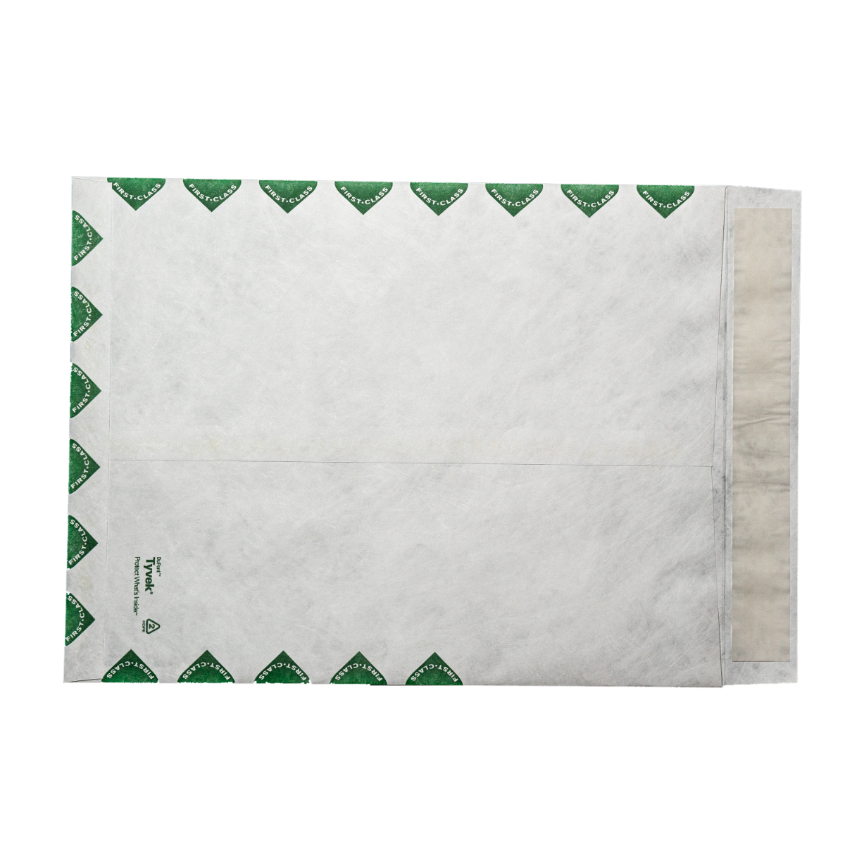 6 x 9 Open End First Class Envelopes with Peel and Seal - White Tyvek® 14lb