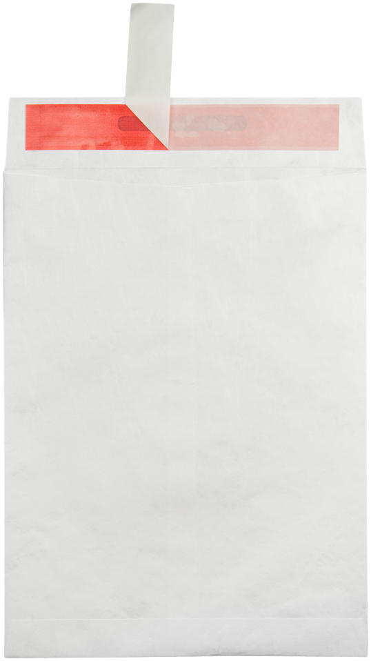 White Tyvek 14lb 9 x 12 Open End Tamper Evident Envelopes