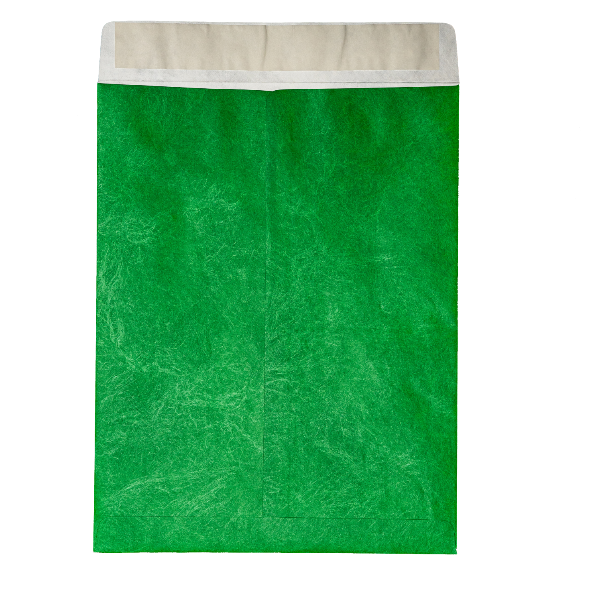 9 x 12 Open End Envelopes with Peel and Seal - Green Tyvek® 14lb