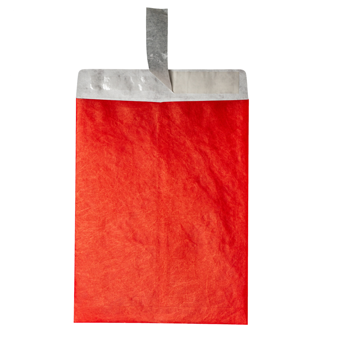 12 x 15 1/2 Open End Envelopes with Peel and Seal - Red Tyvek® 14lb