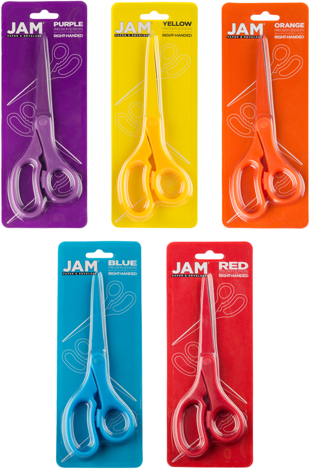 Assorted Precision Scissors - Pack of 5