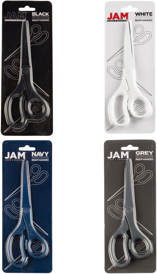 Business Assorted Precision Scissors - Pack of 4