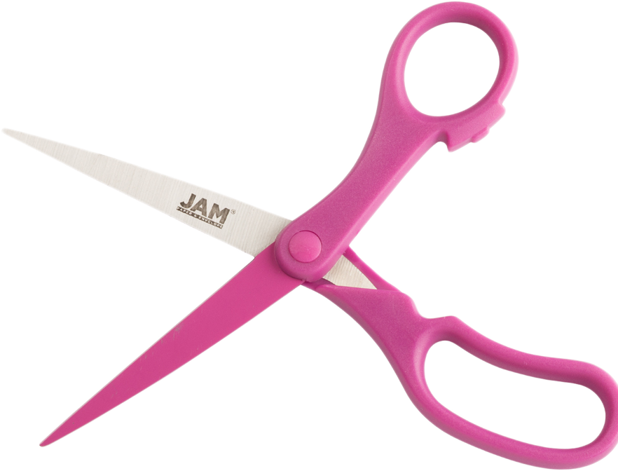 Fuchsia Assorted Scissors - Pack of 3