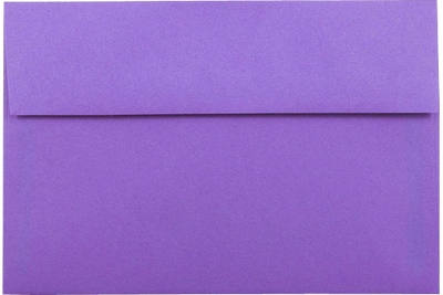 Violet Purple 28lb A8 Invitation Envelopes (5 1/2 x 8 1/8)