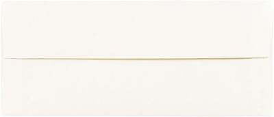 White Parchment 24lb #10 Square Flap (4 1/8 x 9 1/2)
