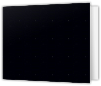 Black Semi-Gloss 14pt C1S 2 3/4 x 3 3/4 One Pocket Key Card Holders with 2 1/4 Inch Pocket