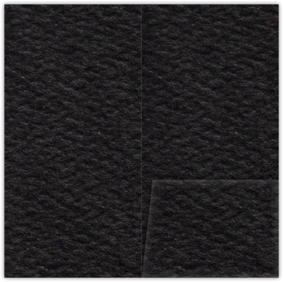 Black Felt 80lb 3 1/2 x 7 One Pocket Key Card Holders with 2 1/2 Inch Pocket