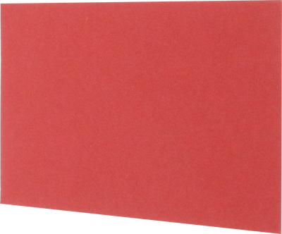 Ruby Red 100lb 2 x 3 1/2 Blank Note Cards