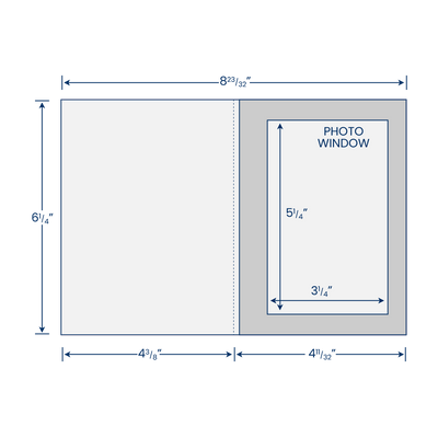 Natural White Linen 4 x 6 Portrait Photo Holders