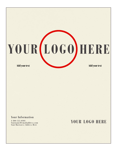 Natural White 130lb 8 1/2 x 11 Cardstock