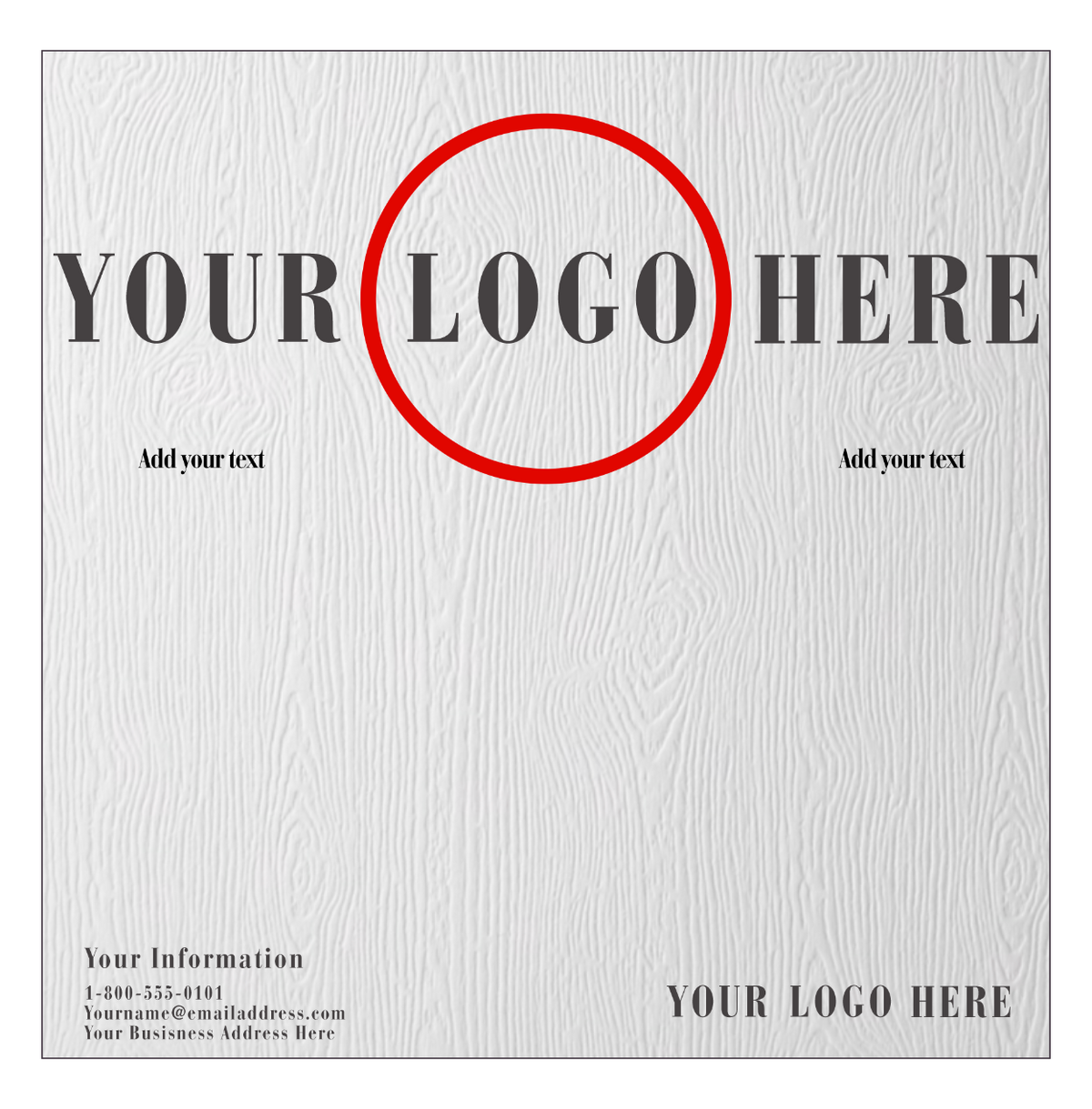 White 130lb Cougar 12 x 12 Premium Cardstock