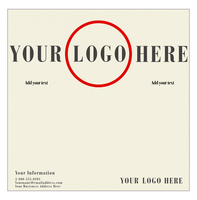 Natural White 100% Cotton 92lb 12 x 12 Cardstock