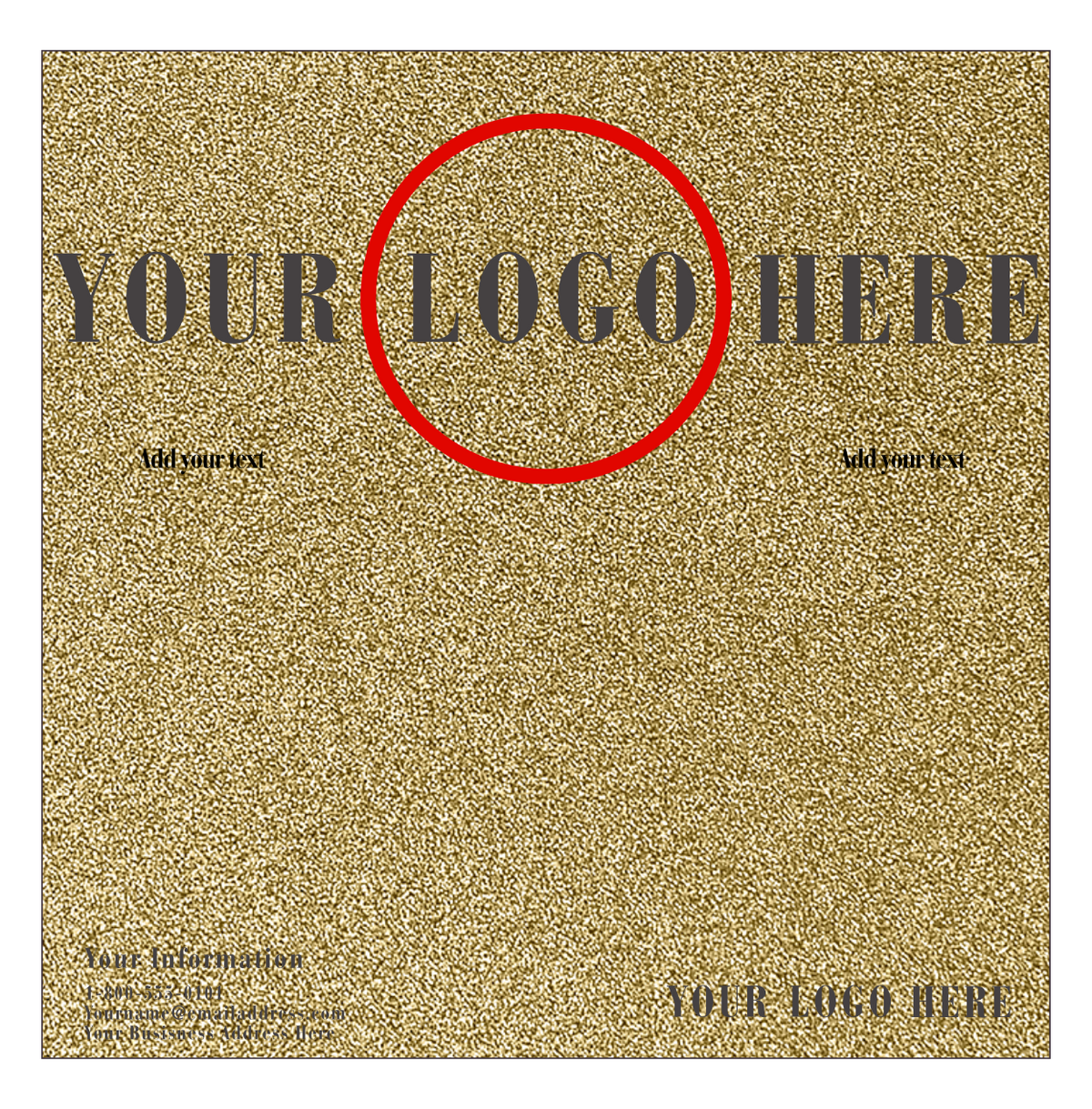 Gold Metallic 32lb 12 x 12 Paper