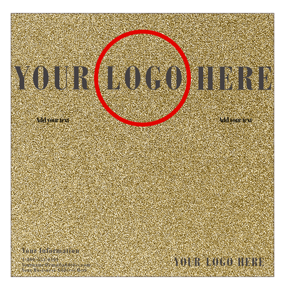 Gold Metallic 32lb 12 x 12 Paper