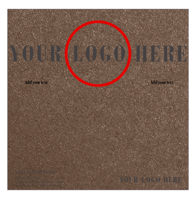 Bronze Brown Metallic 32lb 12 x 12 Paper