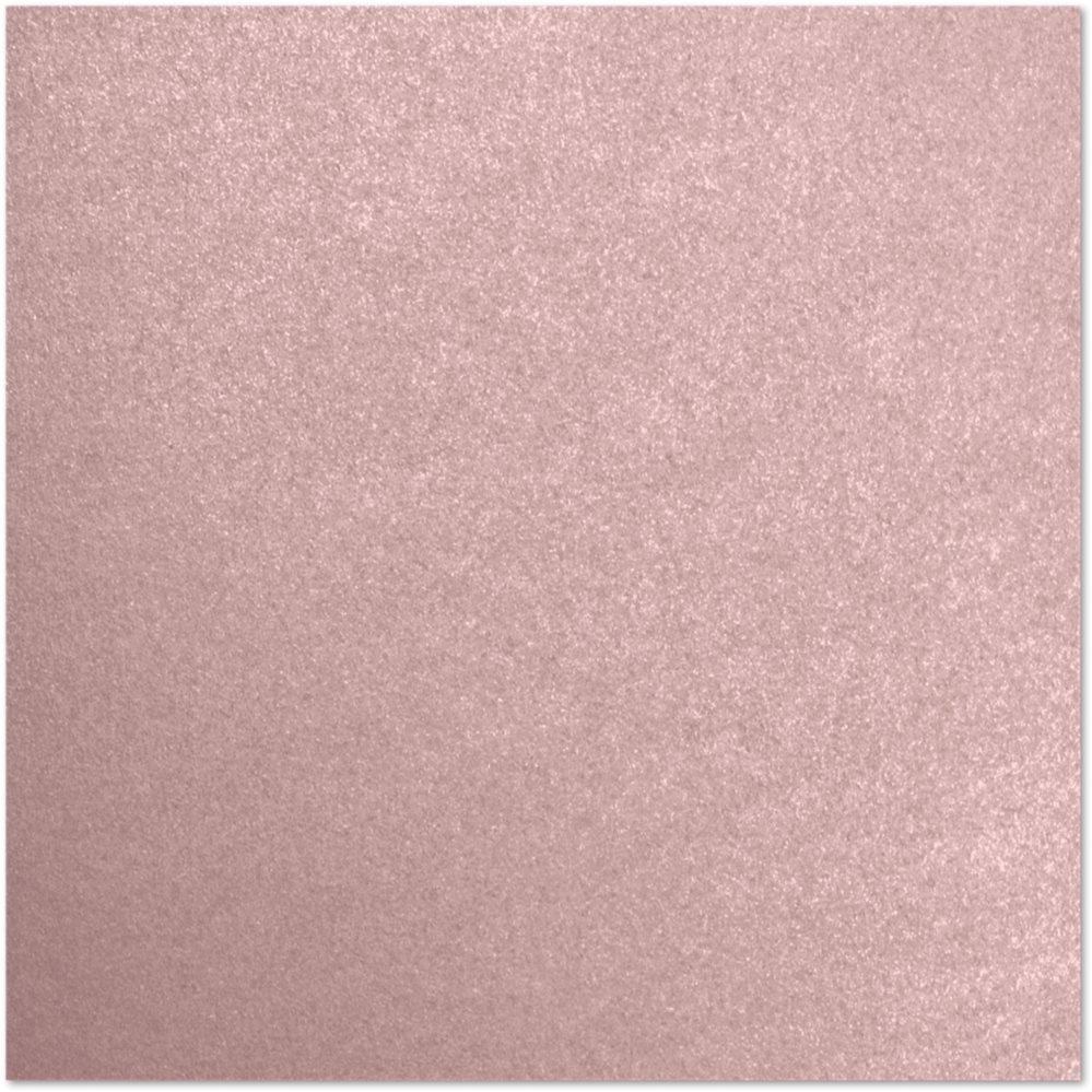 Misty Rose Metallic 32lb 12 x 12 Paper