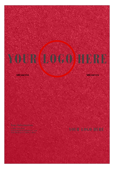 Jupiter Red Metallic 105lb 12 x 18 Cardstock