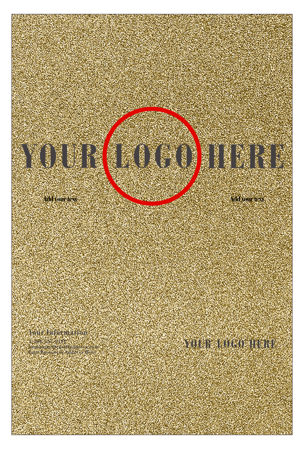 Light Gold Blonde Metallic 32lb 12 x 18 Paper