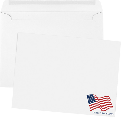 Patriotic 24lb 9 x 12 Booklet Envelopes