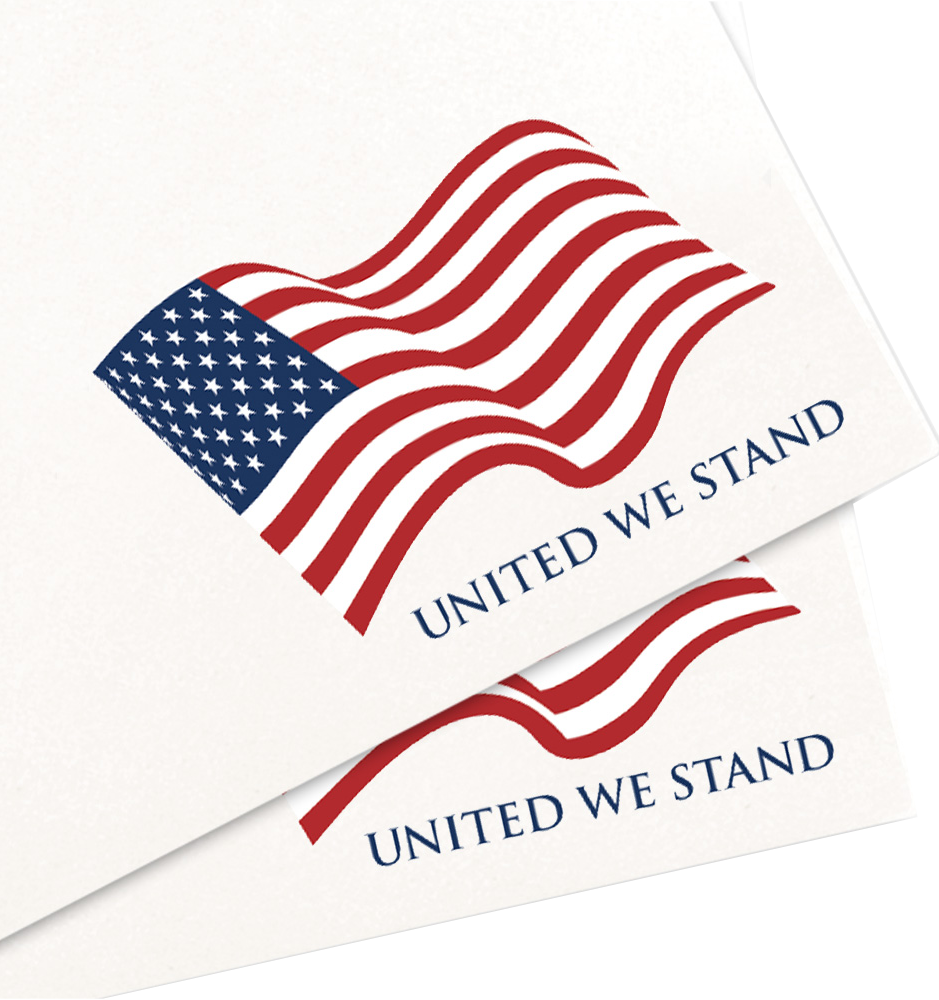Patriotic 24lb 9 x 12 Booklet Envelopes