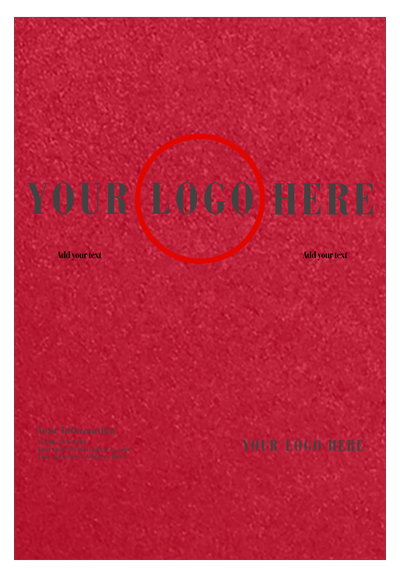 Jupiter Red Metallic 105lb 13 x 19 Cardstock