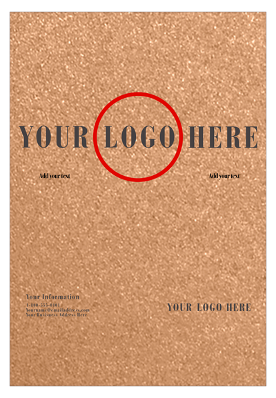 Copper Brown Metallic 32lb 13 x 19 Paper
