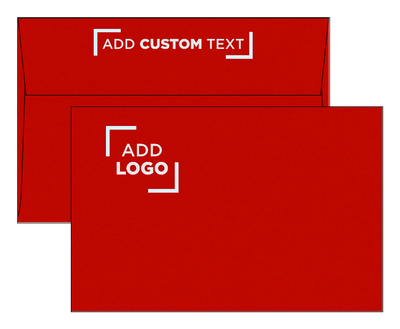 Red 24lb A9 Invitation Envelopes (5 3/4 x 8 3/4)