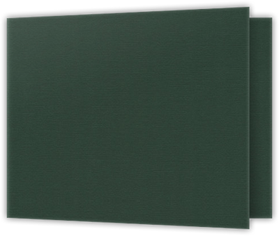 Forest Green Hopsack 90lb 2 3/4 x 3 3/4 One Pocket Key Card Holders with 2 1/4 Inch Pocket