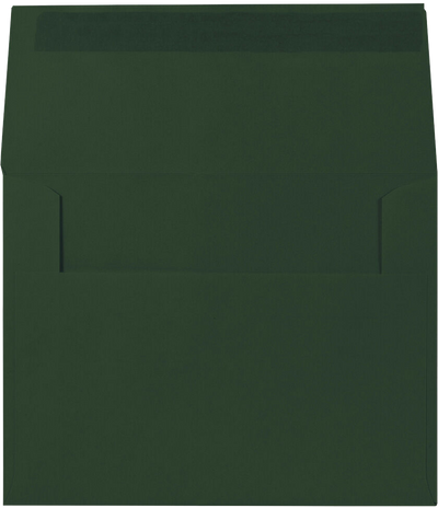 Dark Green 28lb A2 Invitation Envelopes (4 3/8 x 5 3/4)