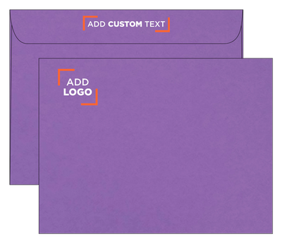 Violet Grape Purple 28lb 9 x 12 Booklet Envelopes