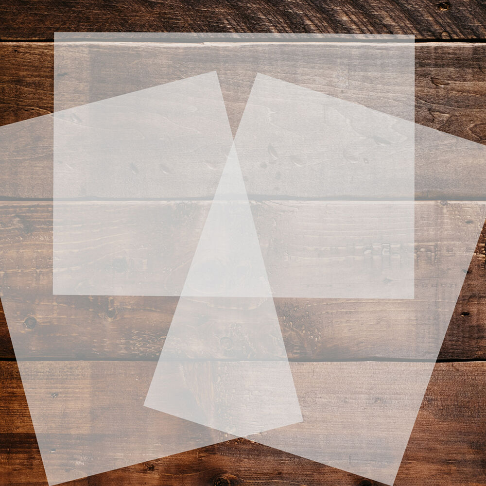 Clear Translucent 36lb 8 1/2 x 11 Cardstock