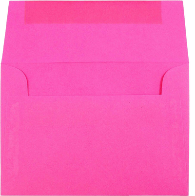 Fuchsia Pink Magenta 24lb A1 Invitation Envelopes (3 5/8 x 5 1/8)