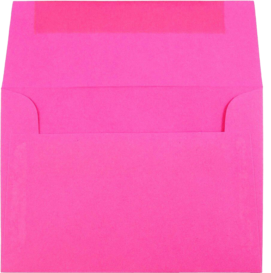 Fuchsia Pink Magenta 24lb A1 Invitation Envelopes (3 5/8 x 5 1/8)