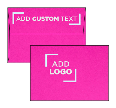 Fuchsia Pink Magenta 24lb A1 Invitation Envelopes (3 5/8 x 5 1/8)