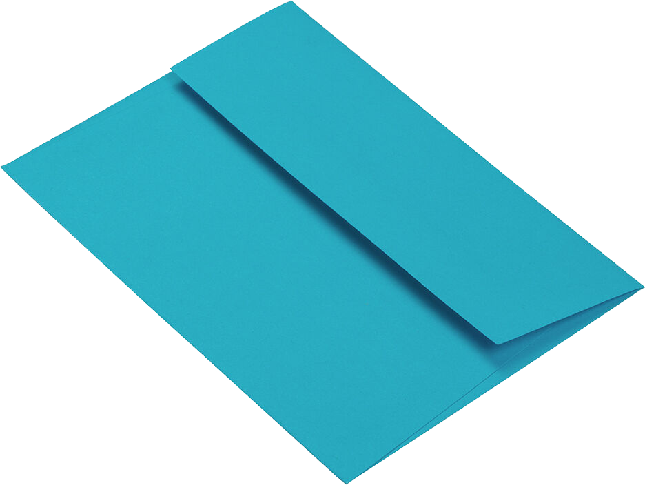 Pool Blue 24lb A1 Invitation Envelopes (3 5/8 x 5 1/8)