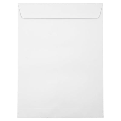 White Inkjet 32lb 9 x 12 Open End Envelopes with Peel & Seal