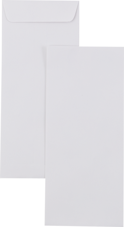 #14 Open End Envelopes (5 x 11 1/2) - White 28lb