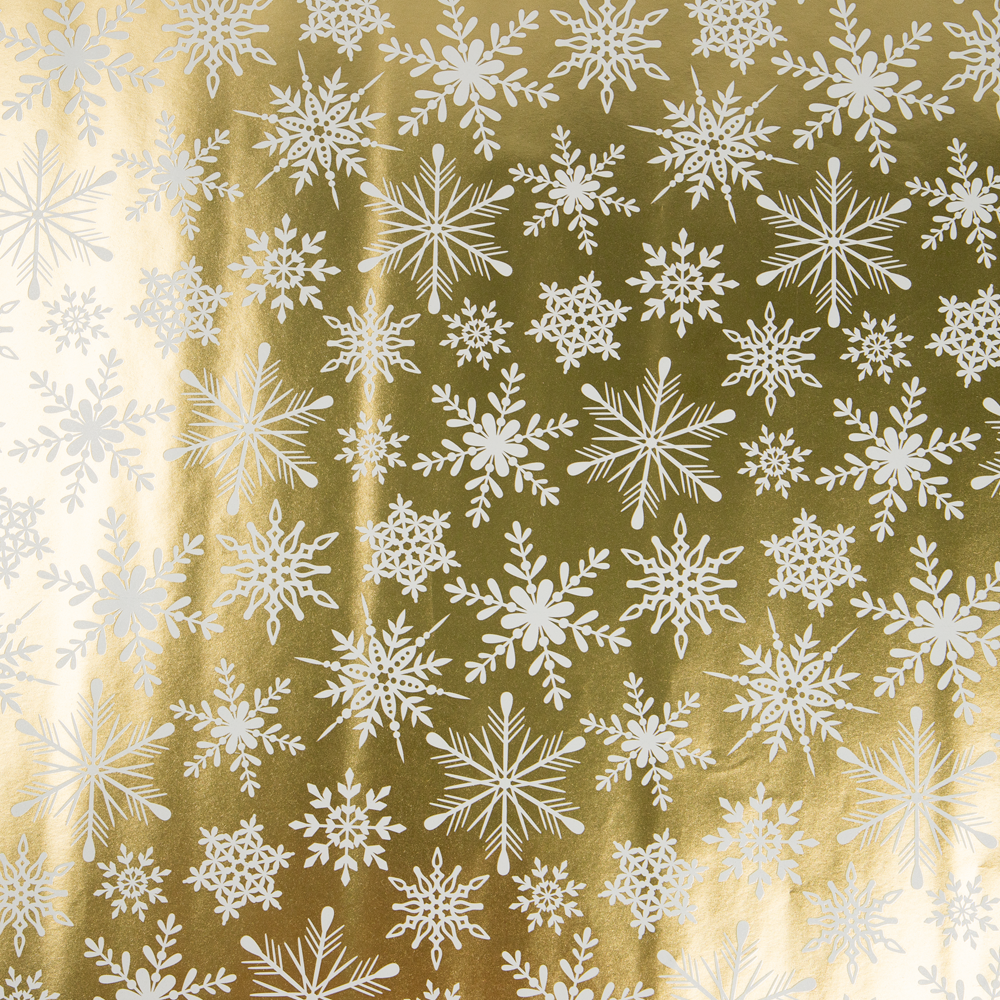 Christmas Wrapping Paper Set (100 Sq Ft) - 4 Rolls - Holographic Merry Christmas