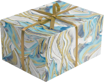 Marbleized Magic 24" x 208' Bulk Wrapping Paper (416 Sq Ft)