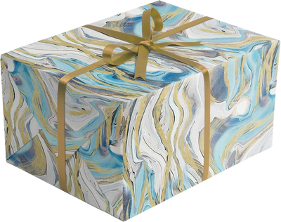 Marbleized Magic 30" x 417' Bulk Wrapping Paper (1042.5 Sq Ft)