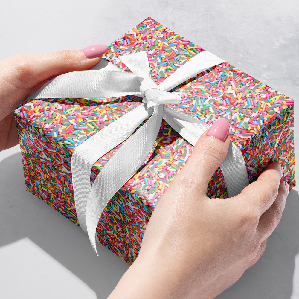 Sprinkles 30" x 417' Bulk Wrapping Paper (1042.5 Sq Ft)