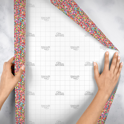 Sprinkles 30" x 417' Bulk Wrapping Paper (1042.5 Sq Ft)